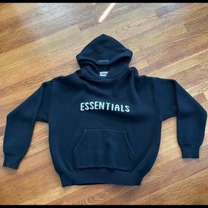 Fear of God - Essentials - Men’s knit pull over hoodie - size L